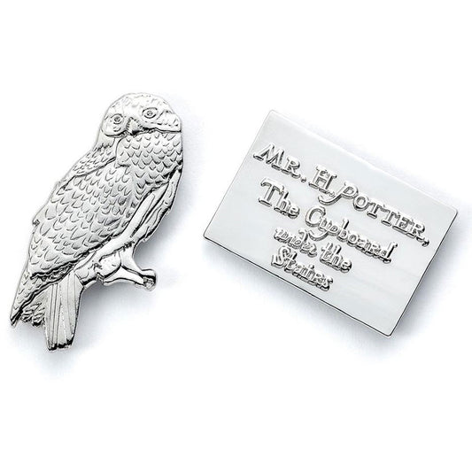 Official Harry Potter Badge Hedwig Owl & Letter