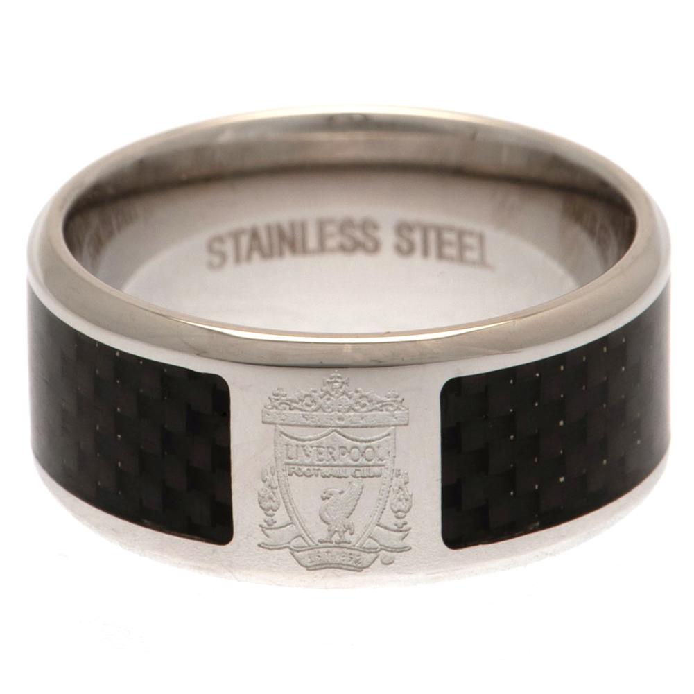 Official Liverpool FC Carbon Fibre Ring Medium