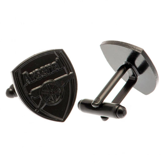 Official Arsenal FC Black IP Cufflinks