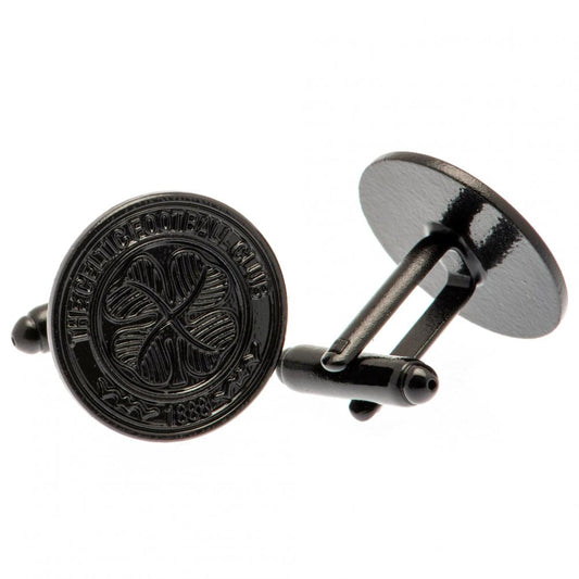 Official Celtic FC Black IP Cufflinks