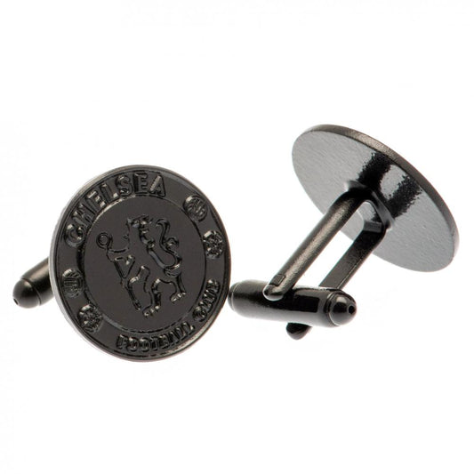 Official Chelsea FC Black IP Cufflinks