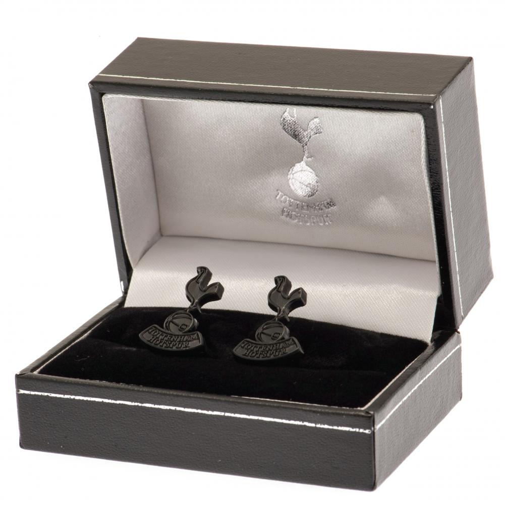 Official Tottenham Hotspur FC Black IP Cufflinks