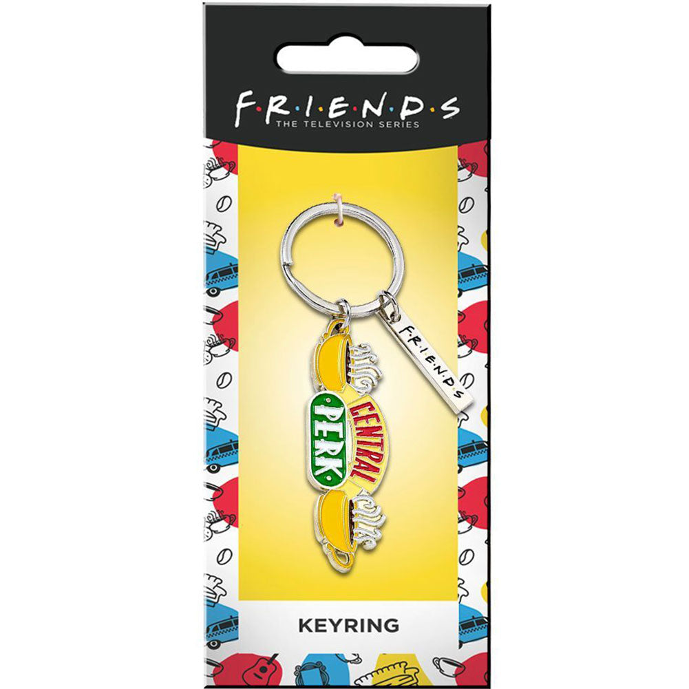 Official Friends Charm Keyring Central Perk