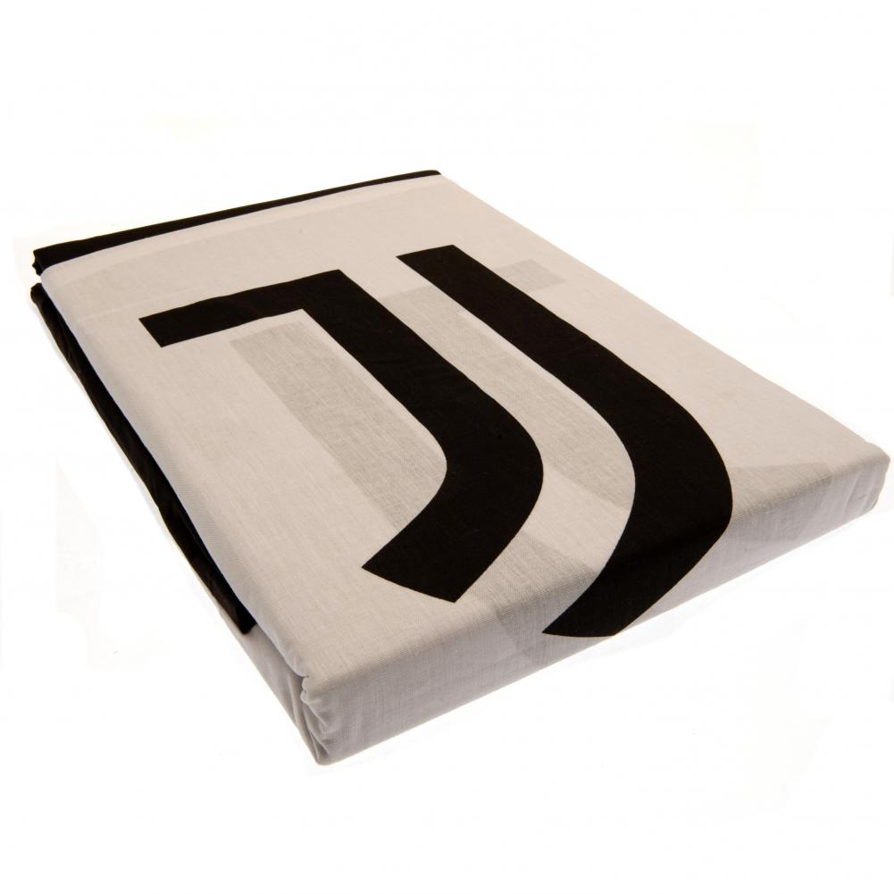 Official Juventus FC Text Single Duvet Set