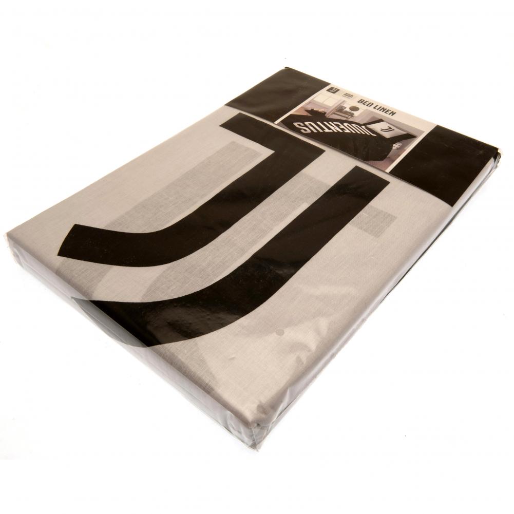 Official Juventus FC Text Single Duvet Set