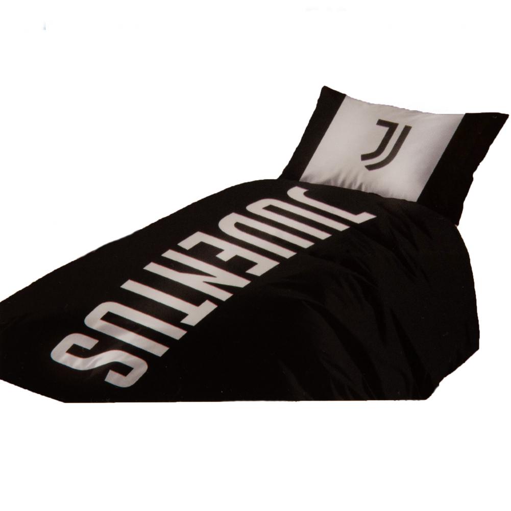 Official Juventus FC Text Single Duvet Set