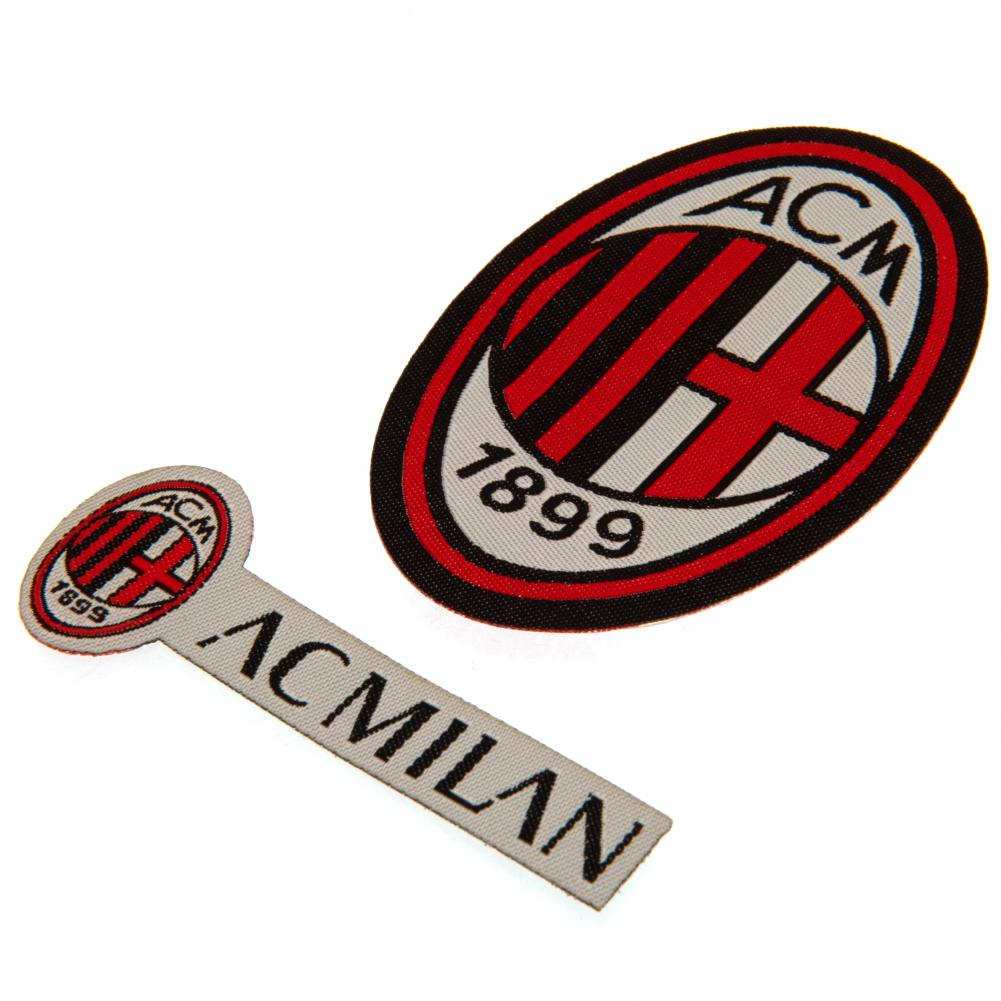 Official AC Milan Twin Patch Set