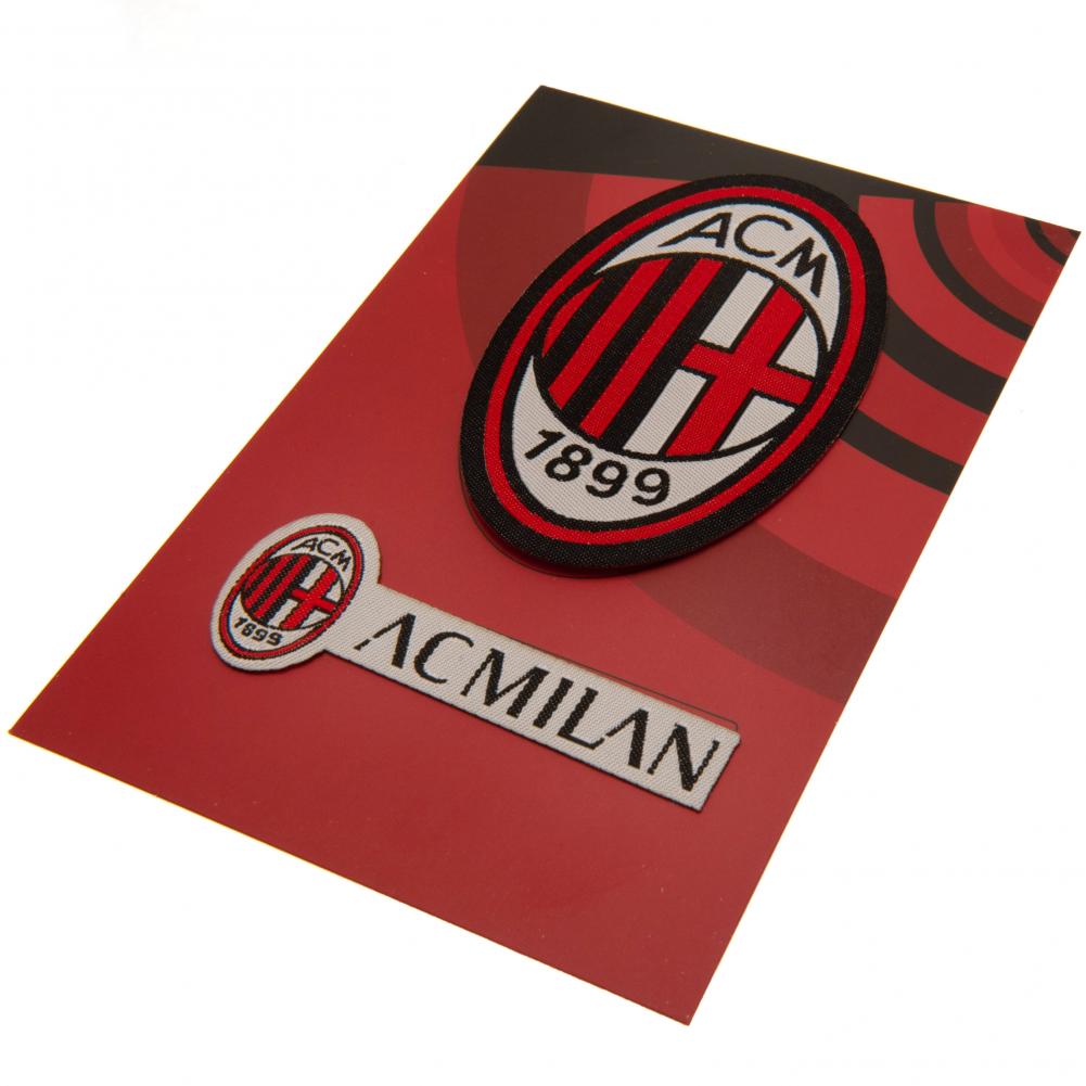 Official AC Milan Twin Patch Set