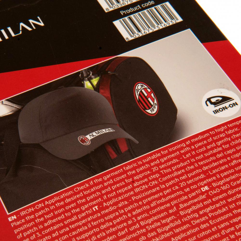 Official AC Milan Twin Patch Set