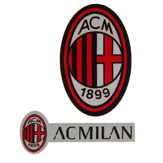 Official AC Milan Twin Patch Set