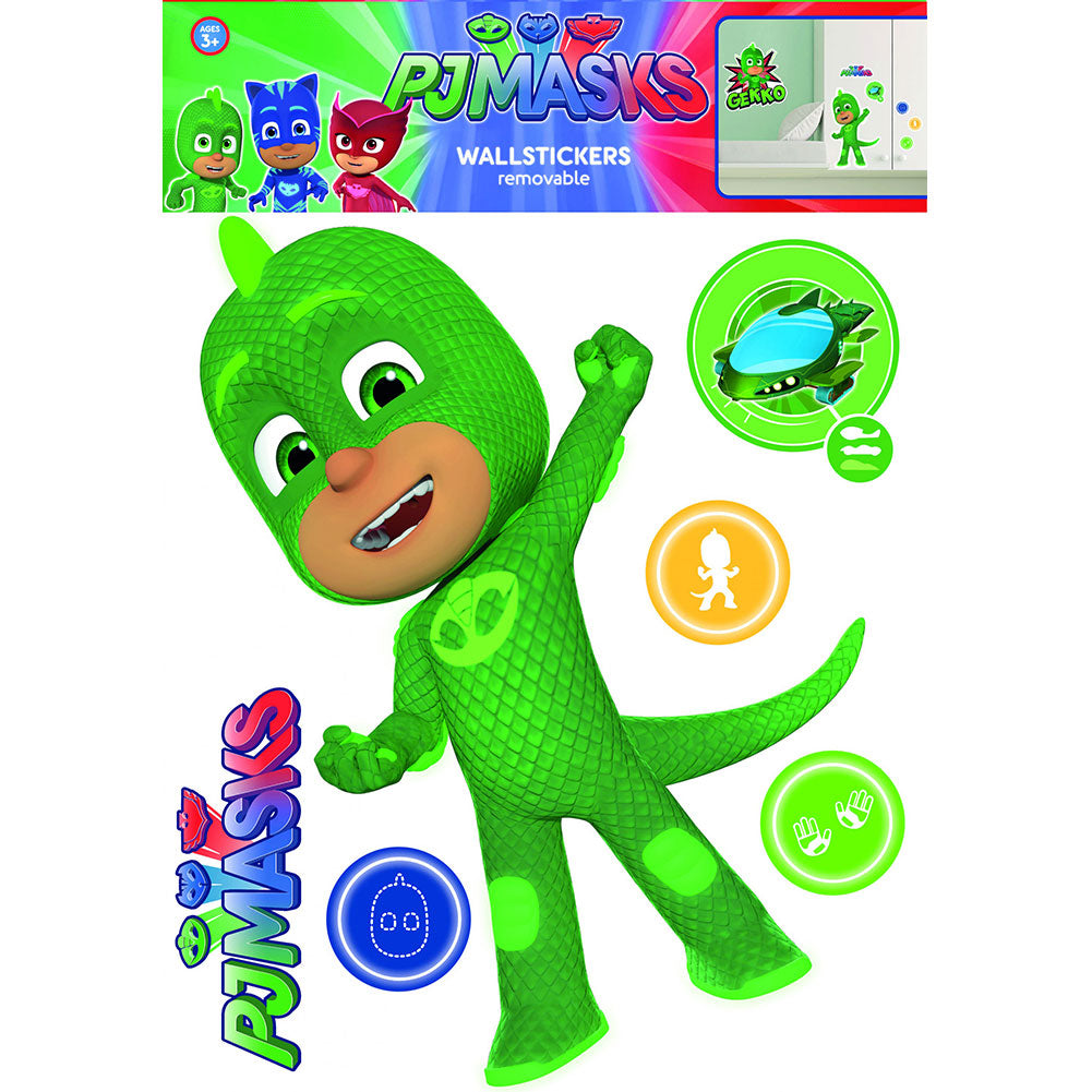 Official PJ Masks Wall Sticker A3 Gekko