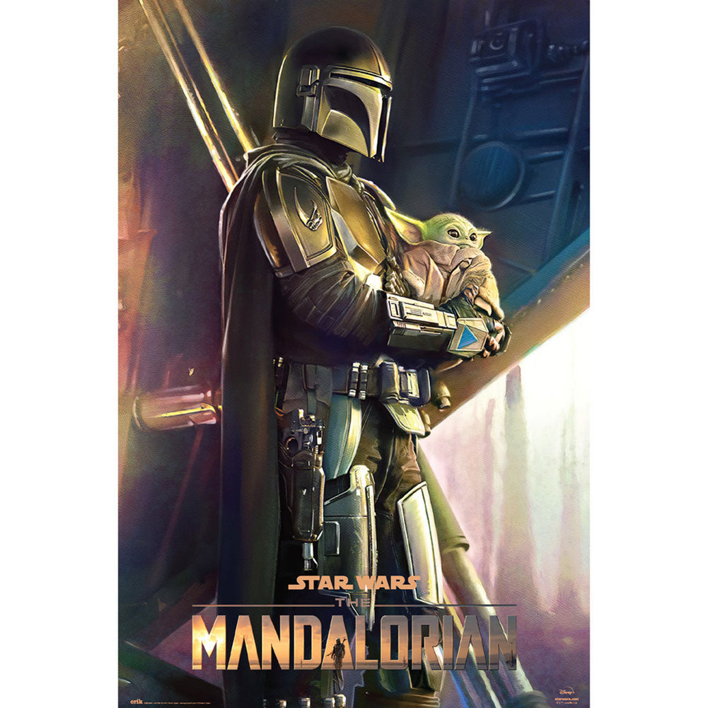 Official Star Wars: The Mandalorian Poster Clan Of Two 148