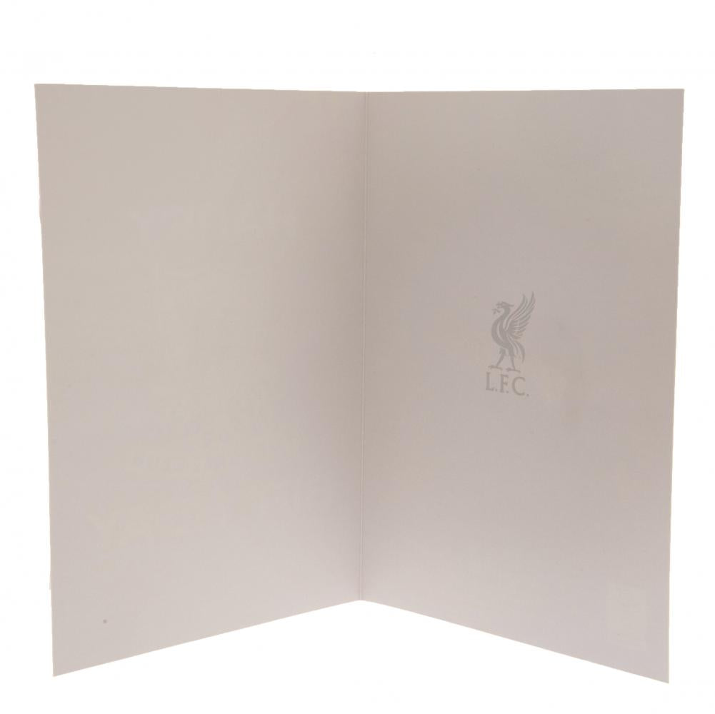 Official Liverpool FC Girl Birthday Card