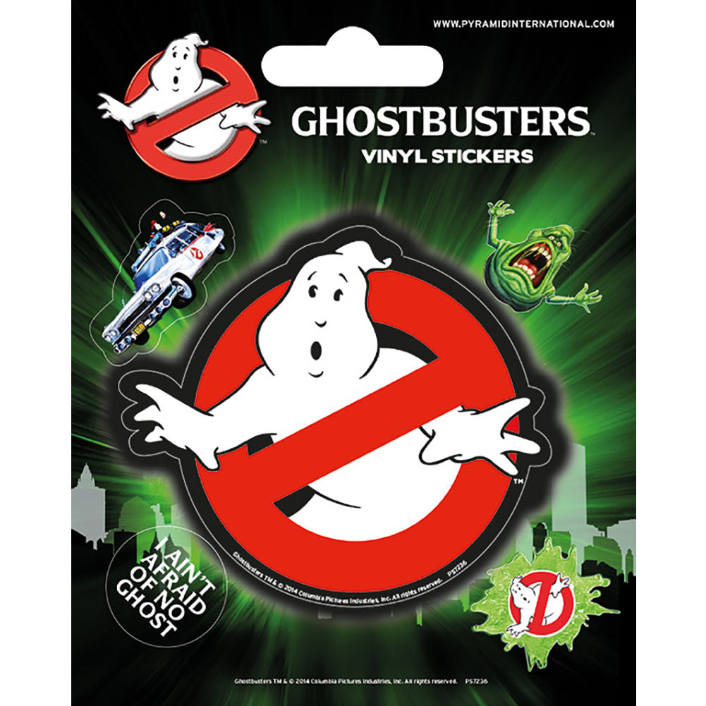 Official Ghostbusters Stickers Logo