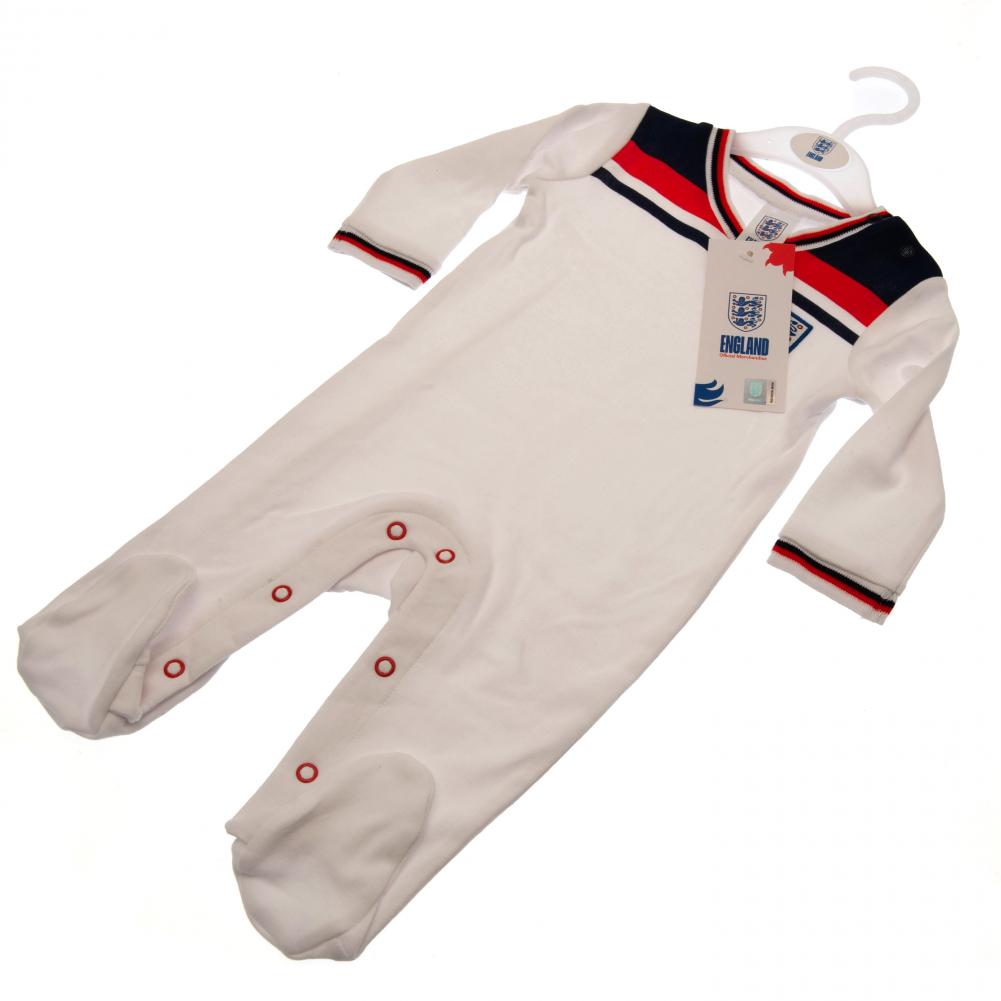 Official England FA Sleepsuit World Cup 82 12-18 Mths