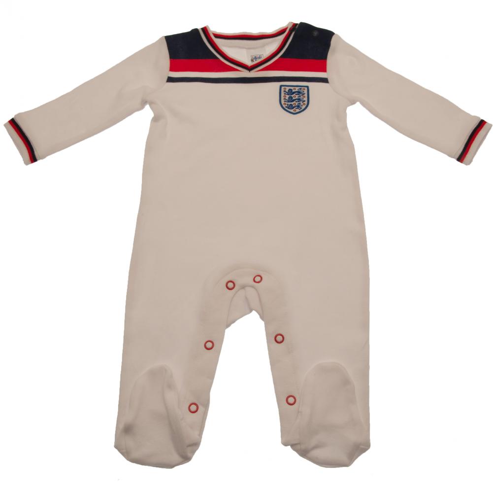 Official England FA Sleepsuit World Cup 82 12-18 Mths