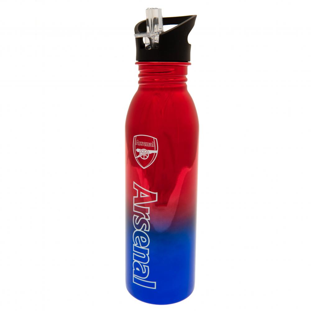 Official Arsenal FC UV Metallic Drinks Bottle