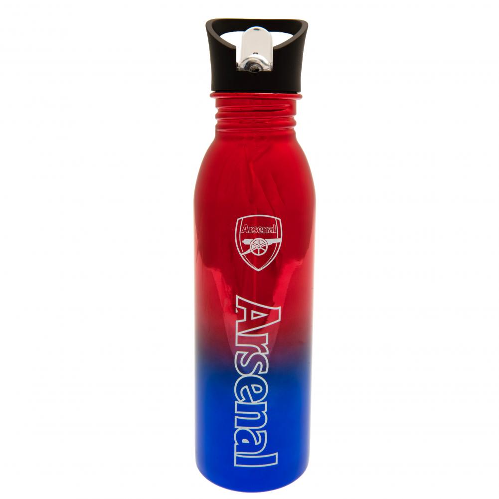 Official Arsenal FC UV Metallic Drinks Bottle