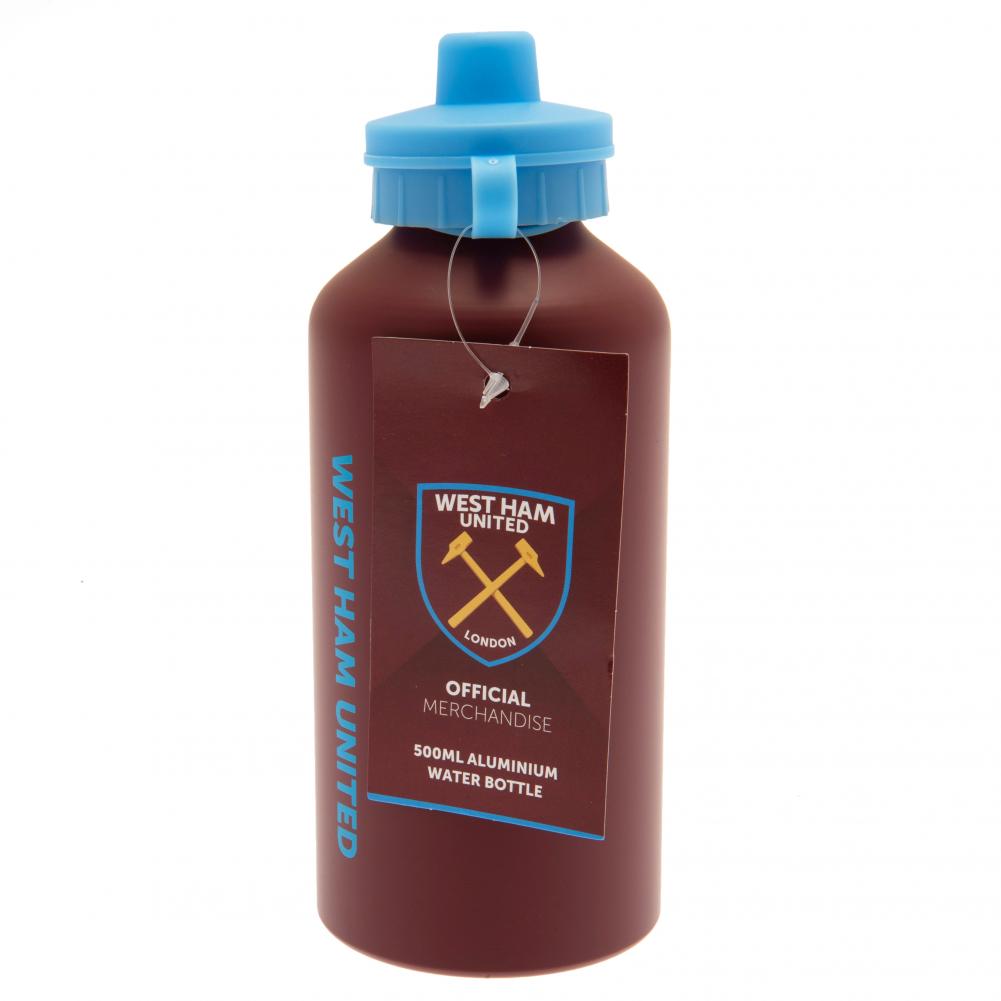 Official West Ham United FC Aluminium Drinks Bottle MT