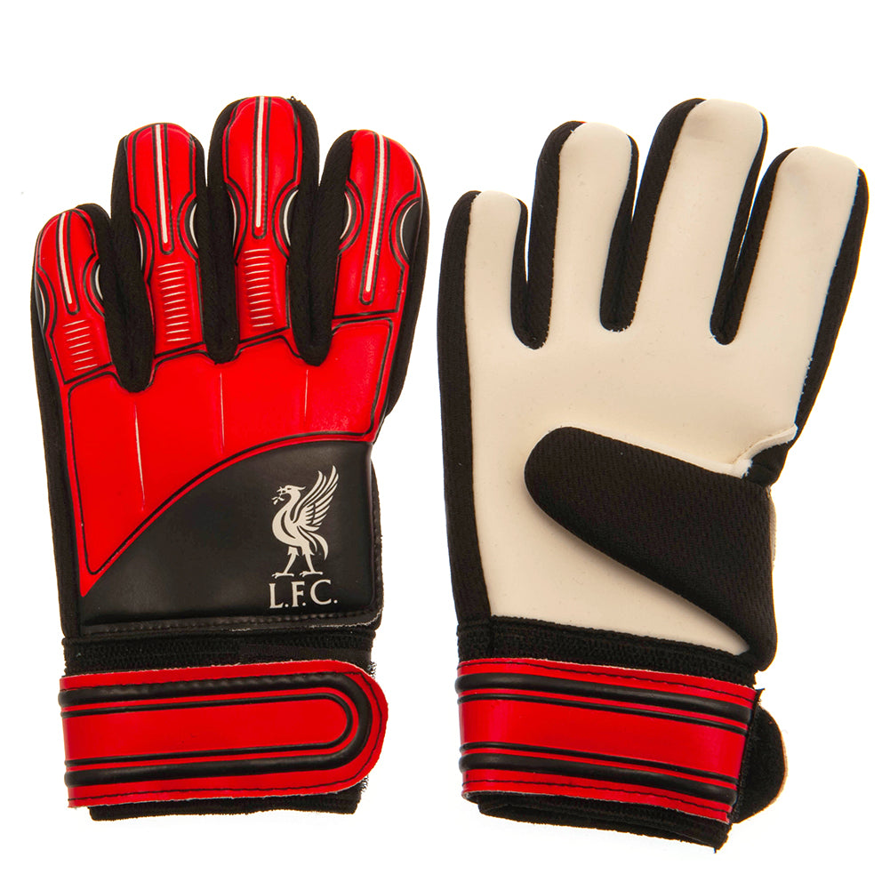 Official Liverpool FC Delta Goalkeeper Gloves Kids