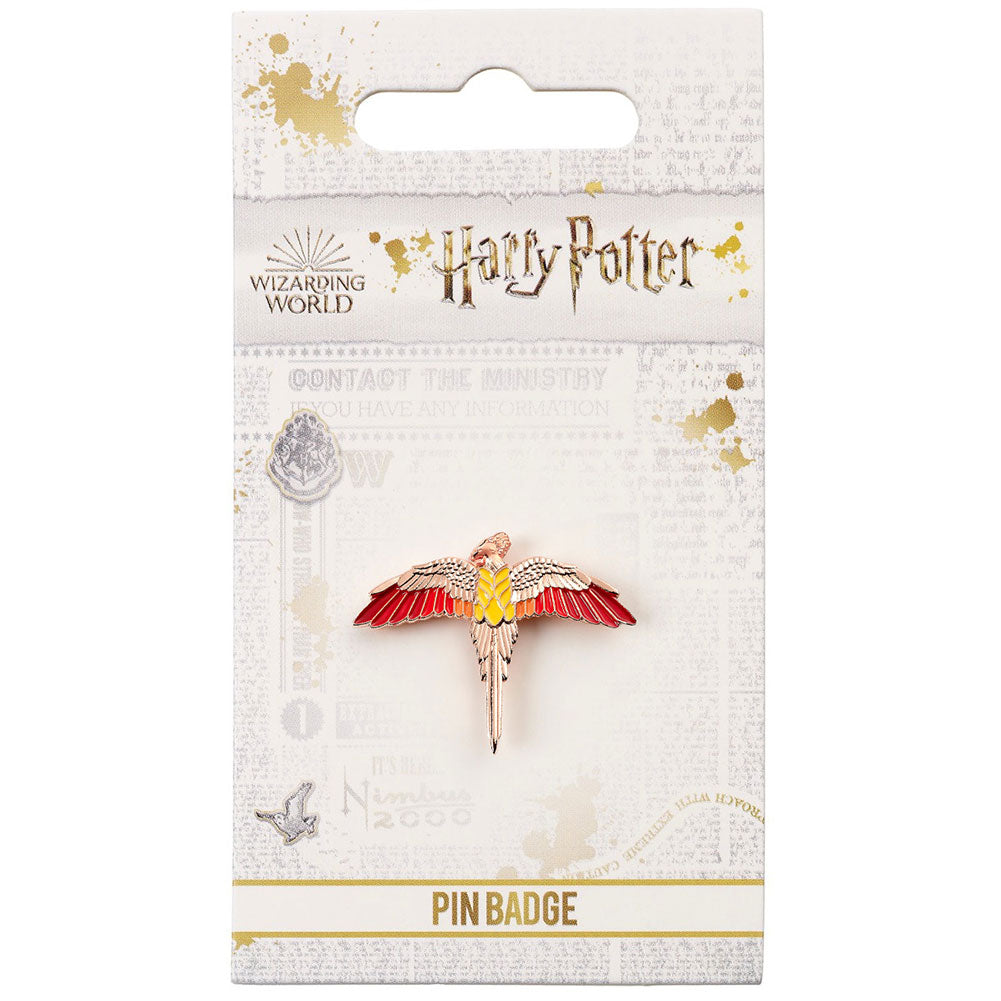 Official Harry Potter Badge Fawkes