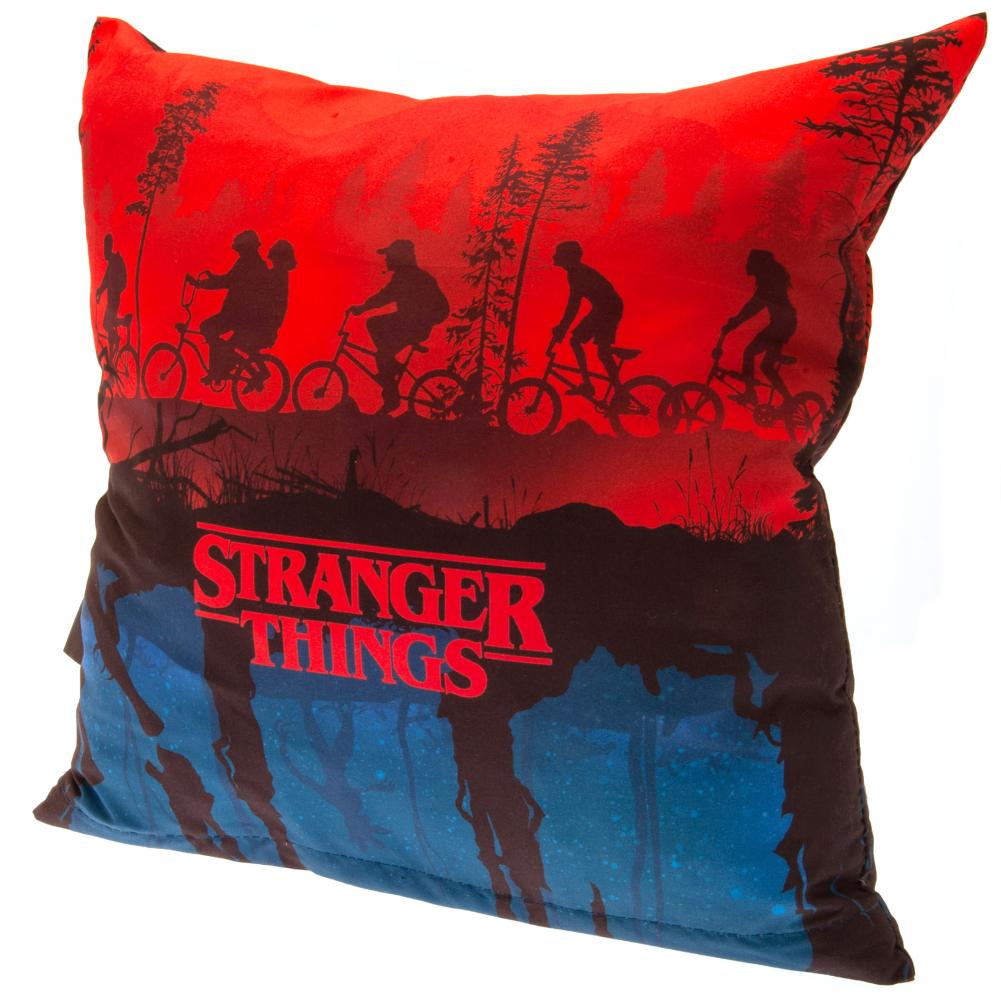 Official Stranger Things Cushion Upside Down