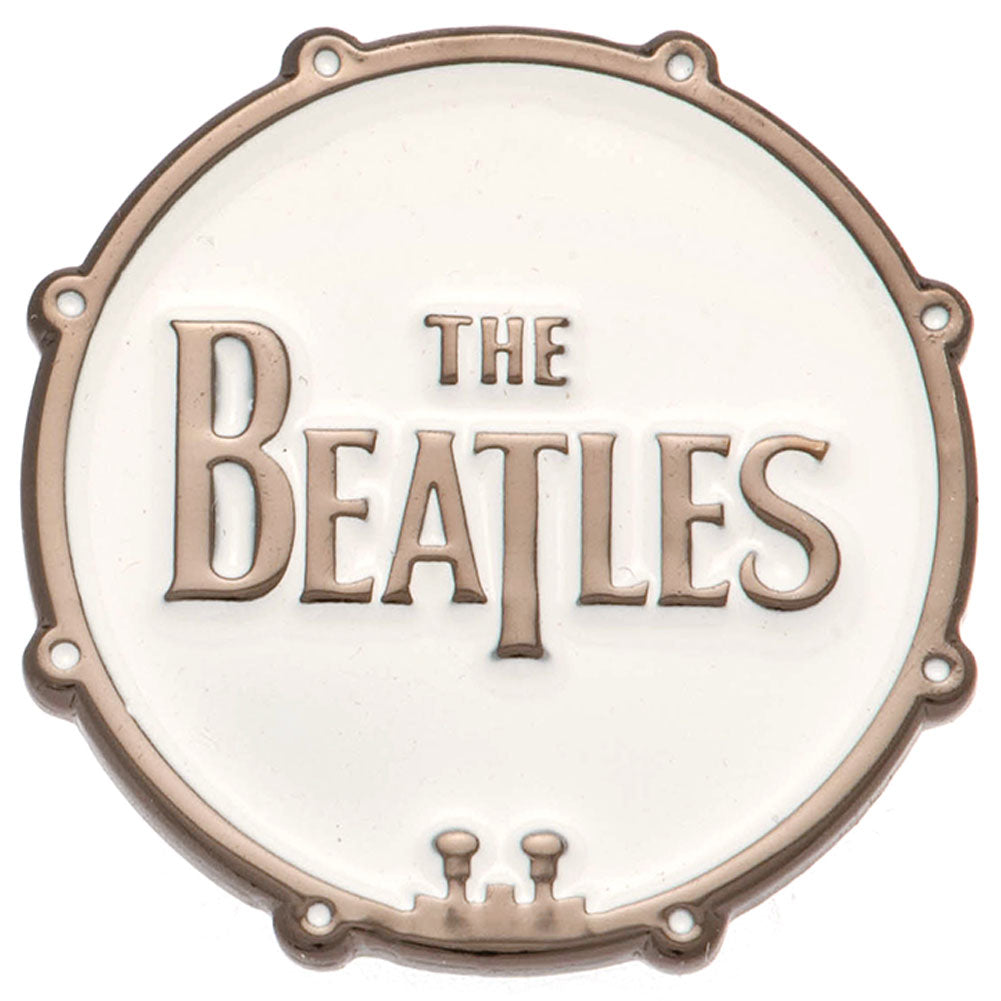 Official The Beatles Badge Bass Drum