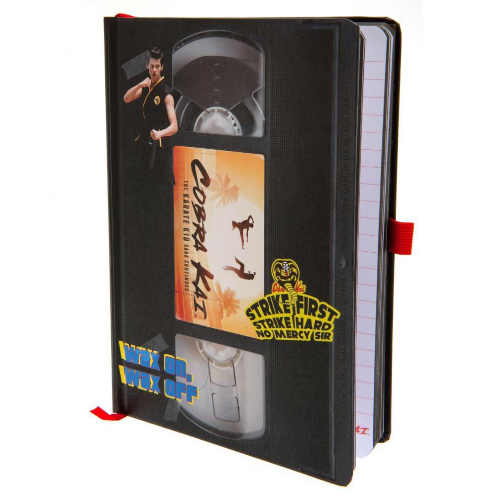 Official Cobra Kai Premium Notebook VHS