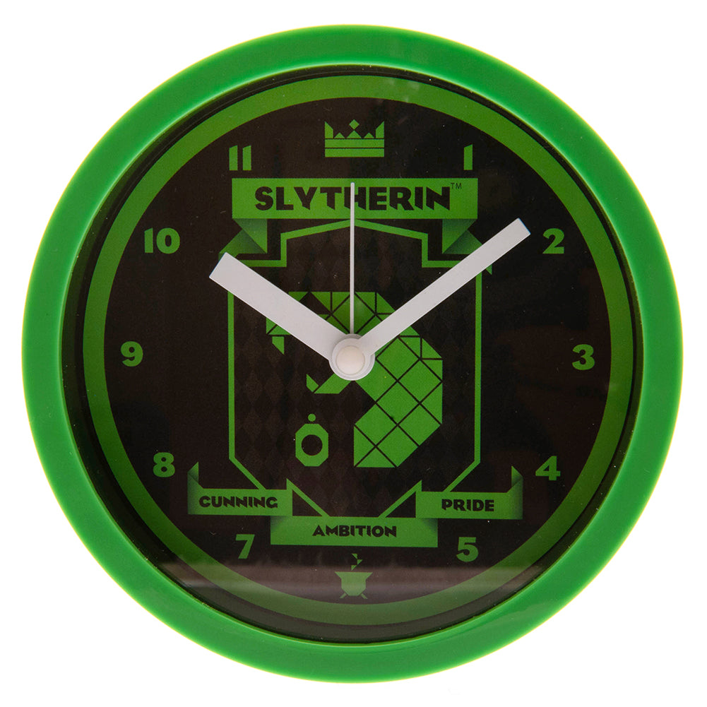 Official Harry Potter Desktop Clock Slytherin