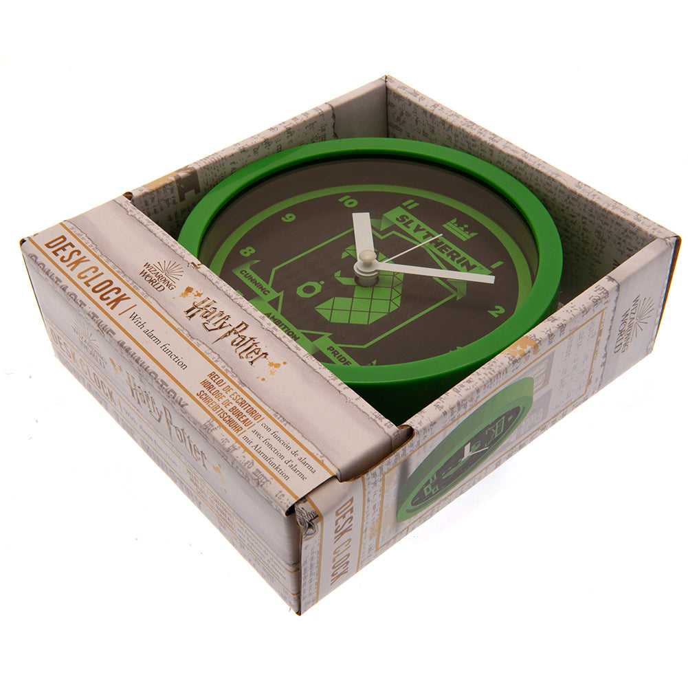 Official Harry Potter Desktop Clock Slytherin