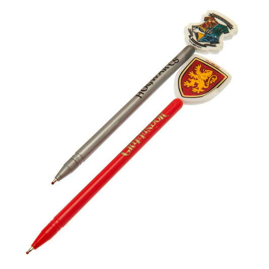 Official Harry Potter 2pk Pen & Topper Set