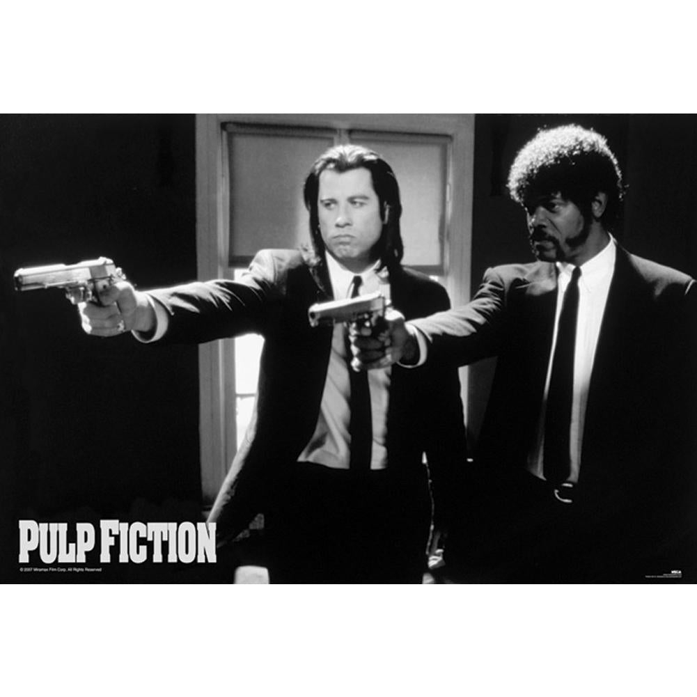 Official Pulp Fiction Poster Guns 154