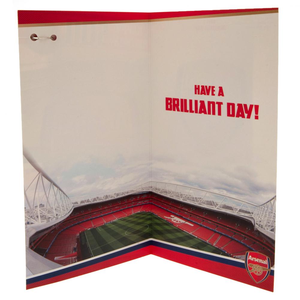 Official Arsenal FC Son Birthday Card