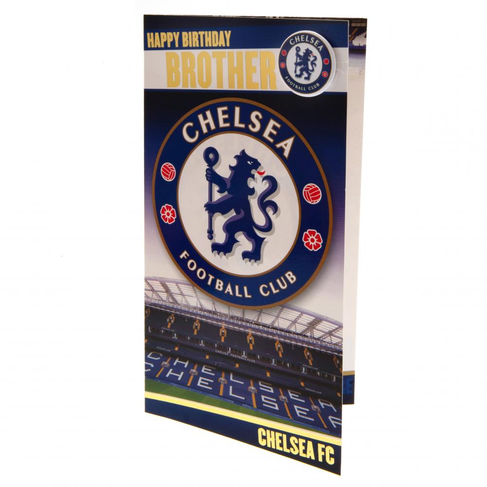 Official Chelsea FC Brother Birthday Card