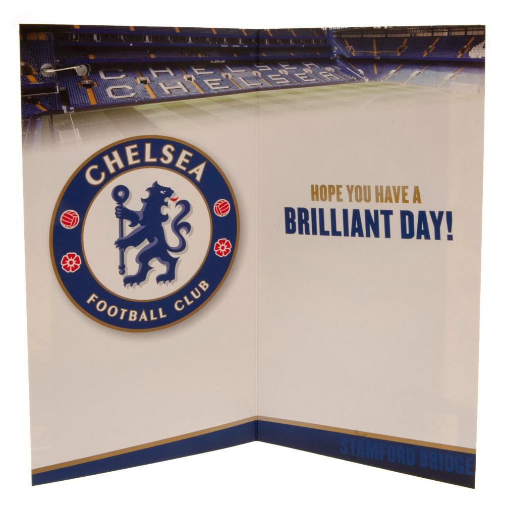 Official Chelsea FC Brother Birthday Card