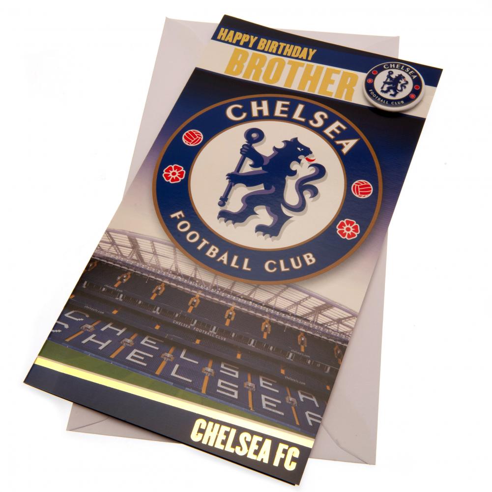 Official Chelsea FC Brother Birthday Card