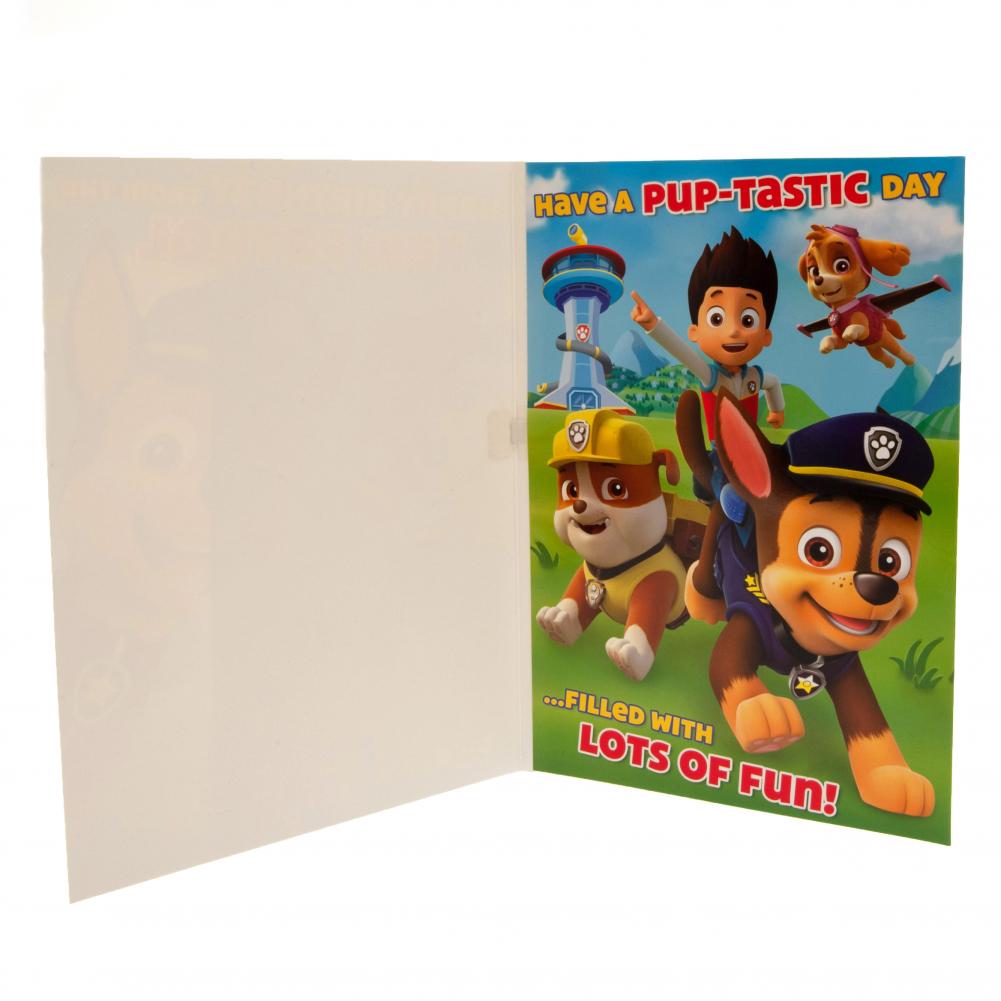 Official Paw Patrol Birthday Sound Card