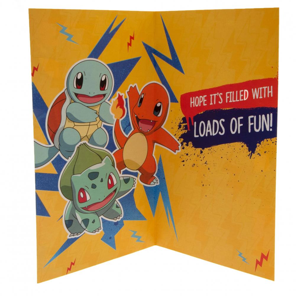 Official Pokemon Birthday Card Brother