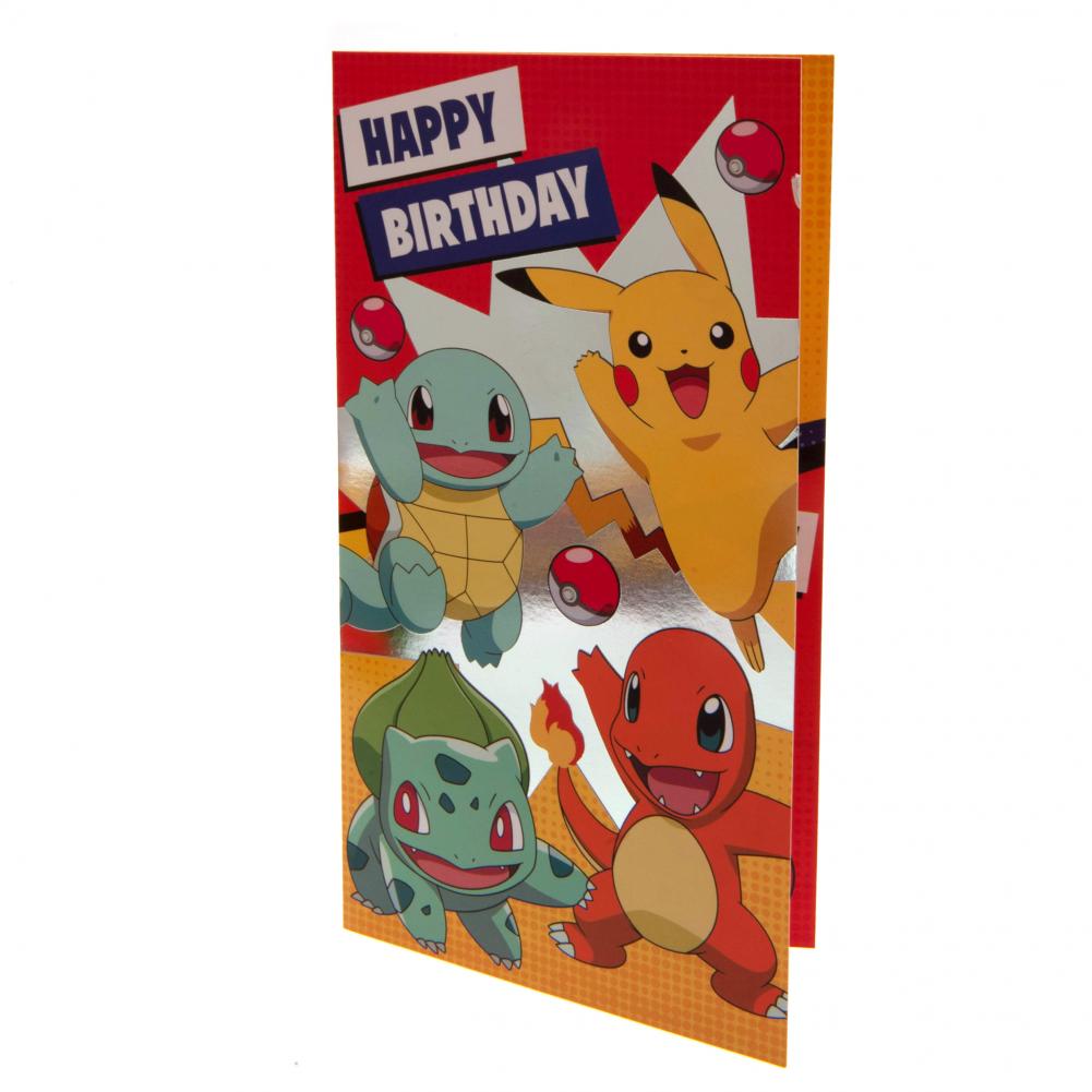 Official Pokemon Birthday Card