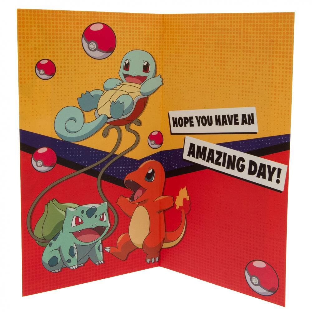 Official Pokemon Birthday Card