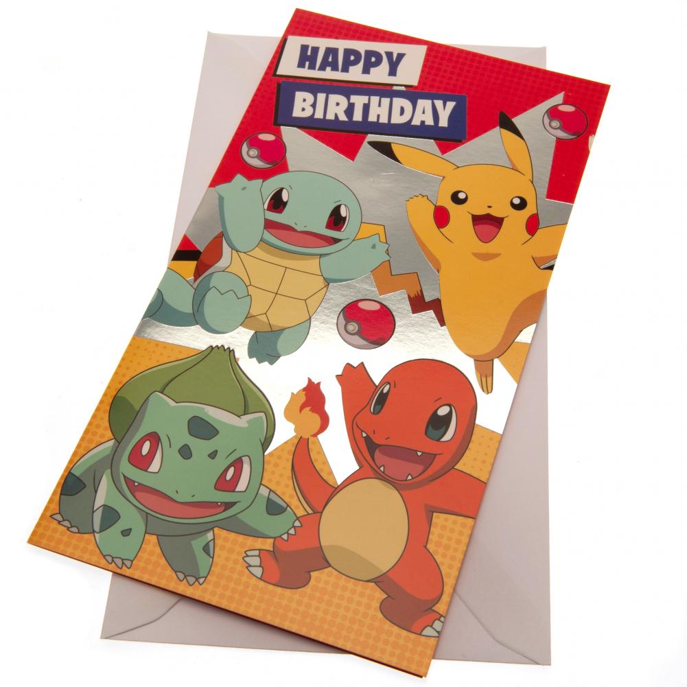 Official Pokemon Birthday Card