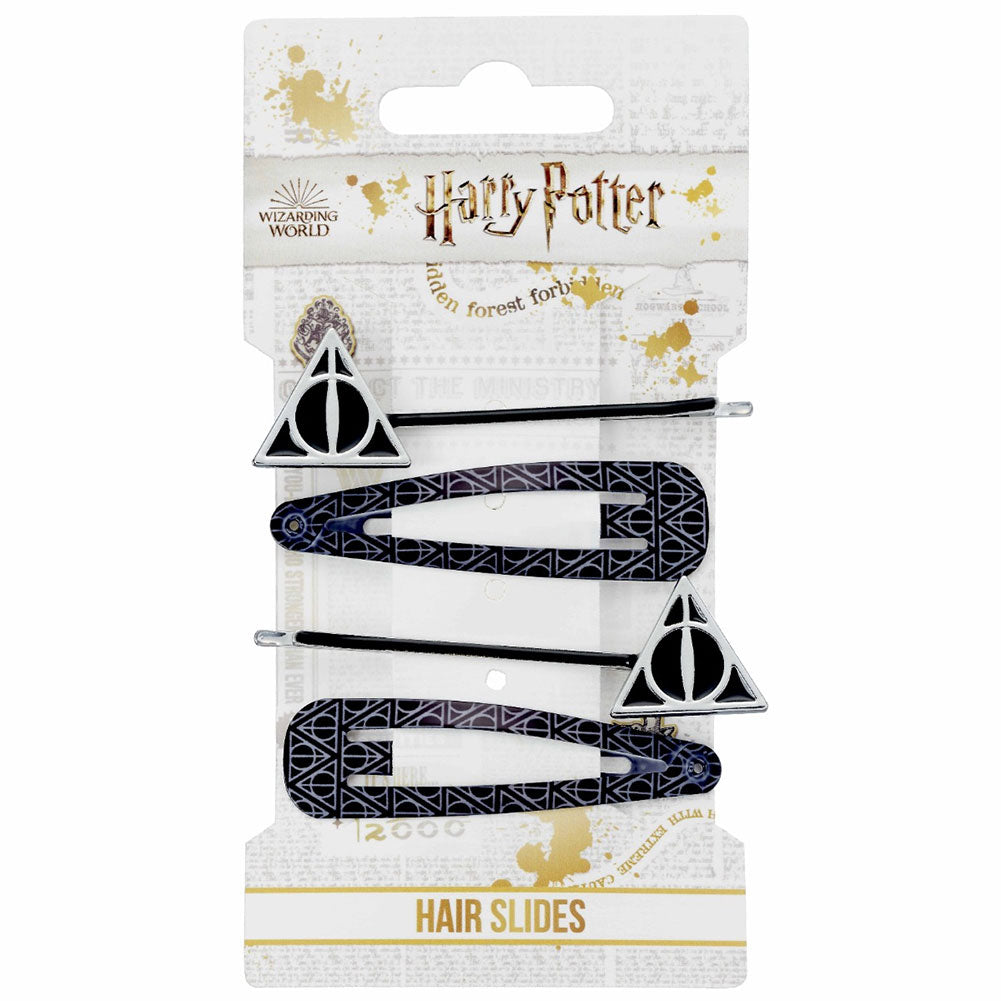 Official Harry Potter Hair Clips Deathly Hallows