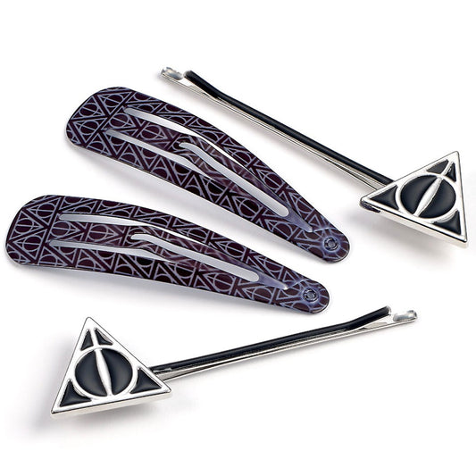 Official Harry Potter Hair Clips Deathly Hallows