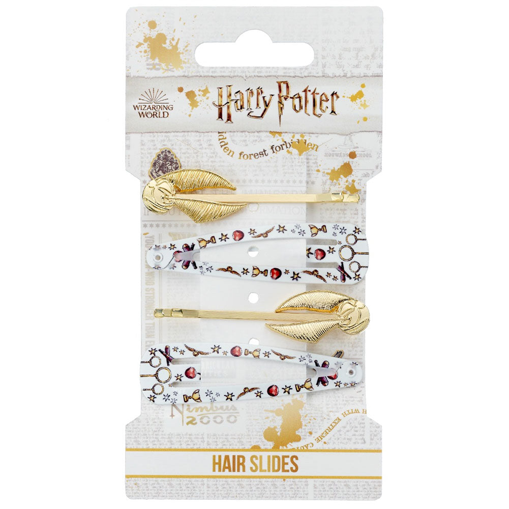 Official Harry Potter Hair Clips Golden Snitch