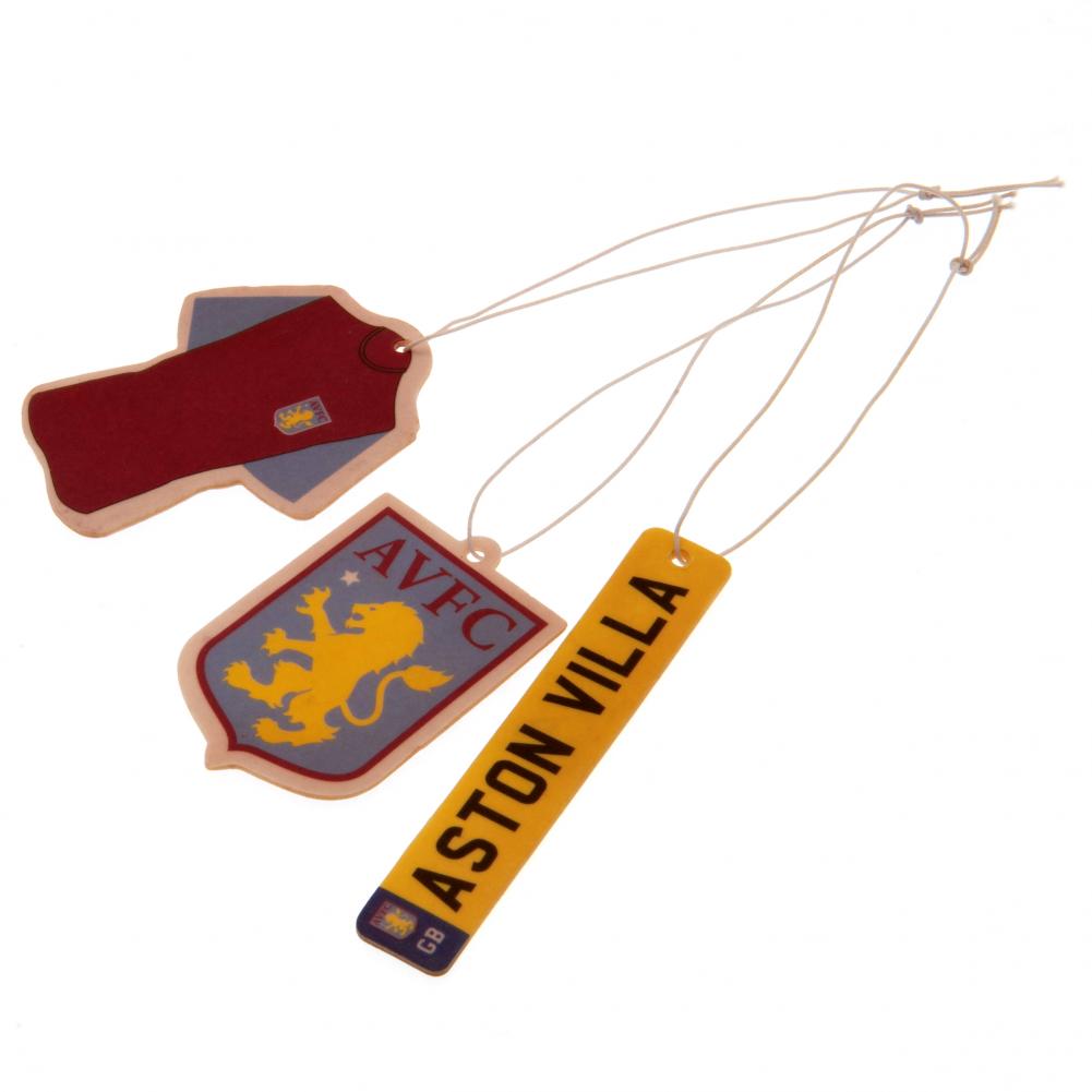 Official Aston Villa FC 3pk Air Freshener