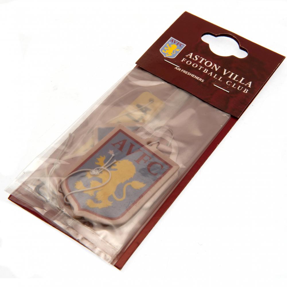 Official Aston Villa FC 3pk Air Freshener