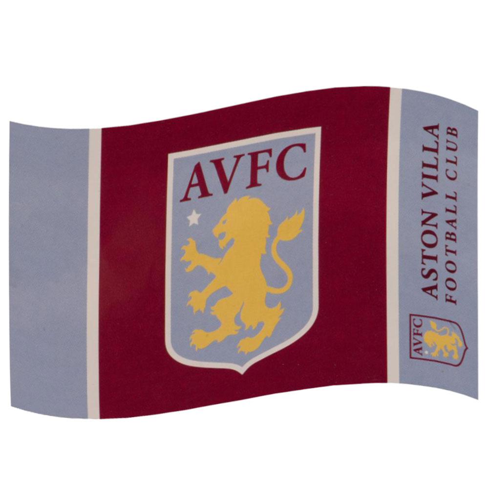 Official Aston Villa FC Wordmark Flag