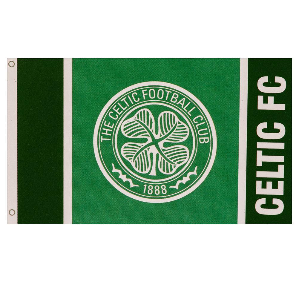 Official Celtic FC Wordmark Flag