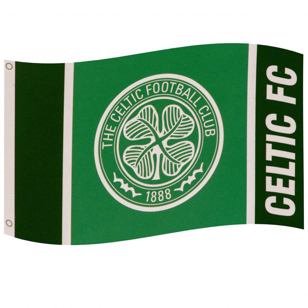 Official Celtic FC Wordmark Flag