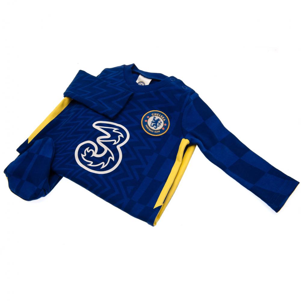 Official Chelsea FC Sleepsuit 3-6 Mths BY